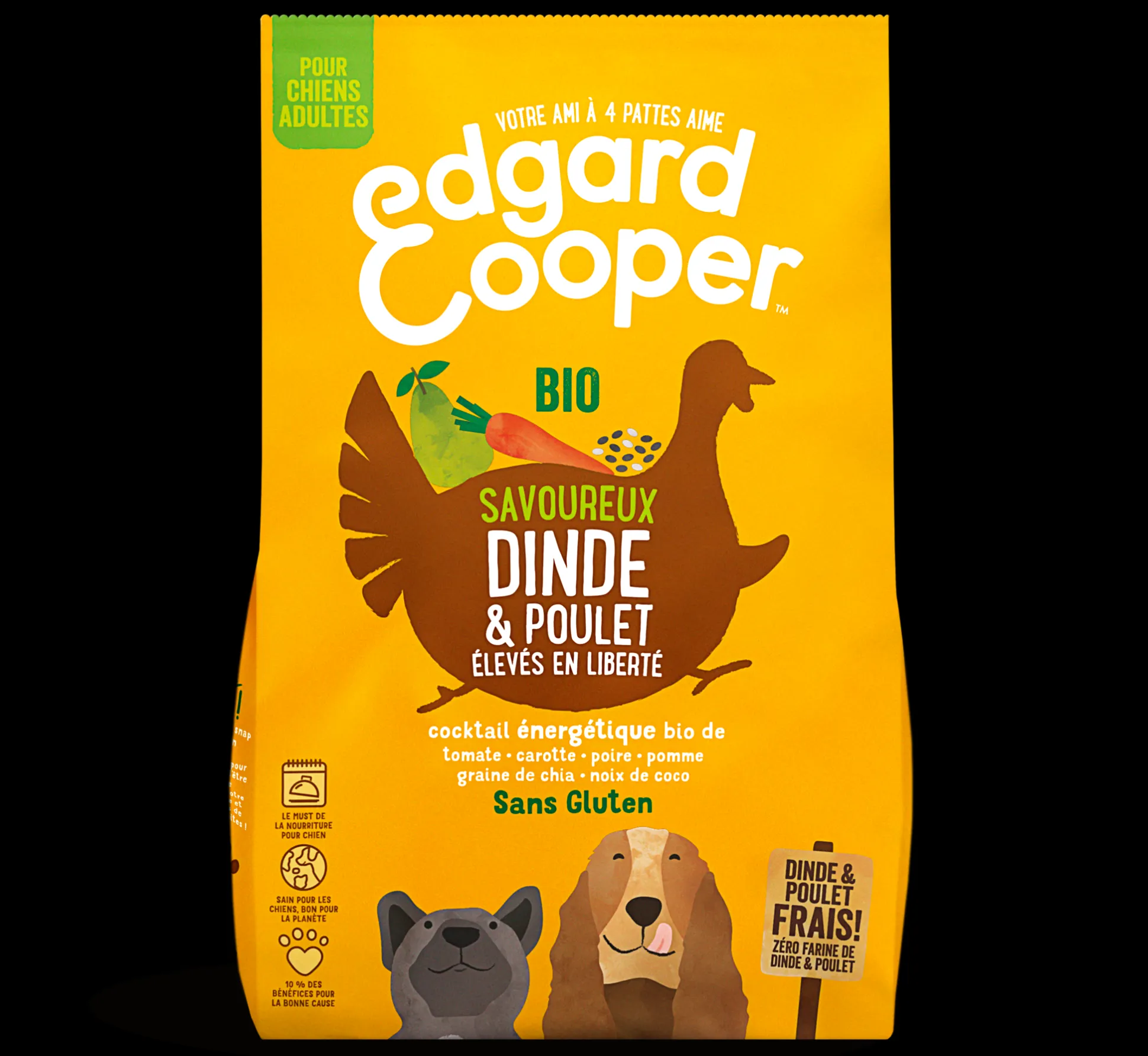 Adult brokjes BIO kalkoen 2.5kg