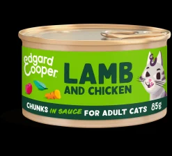 Adult lam&kip in saus 85g