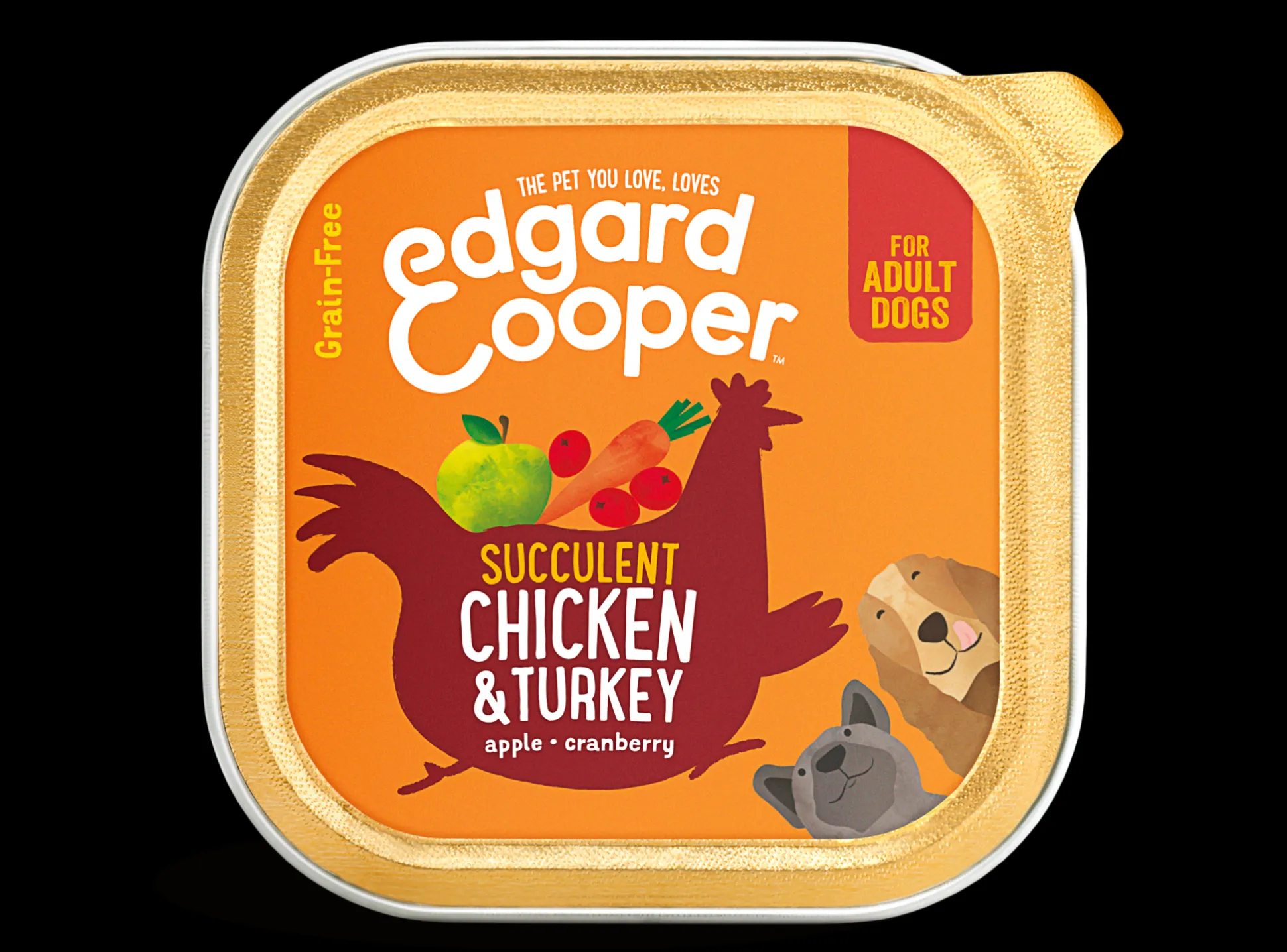 Adult paté kip & kalkoen 150g