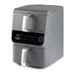 Airfryer double fry zone verticaal 3,5+6,5l
