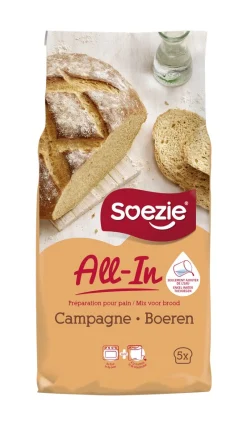 All-in-mix voor boerenbrood