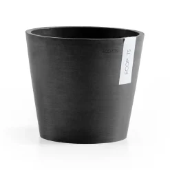 Amsterdam 20cm donkergrijs met waterreservoir