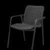 Armstoel Aruba antracite