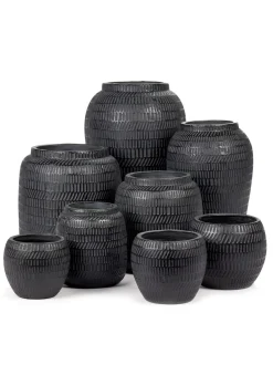 Black Ancient Sierpot m l15xb15x13 zwart