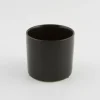BLOEMPOT CILINDER BASIC MINI Ø 10CM MAT ZWART