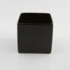 BLOEMPOT VIERKANT BASIC MINI Ø 11CM MAT ZWART