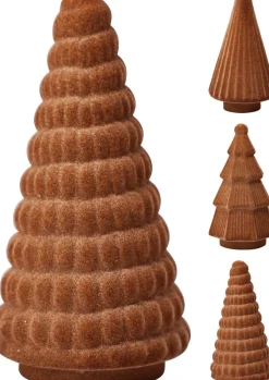 Boom in glas met licht roest