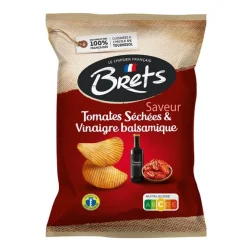 Brets chips met gedroogde tomaten & balsamico azijn