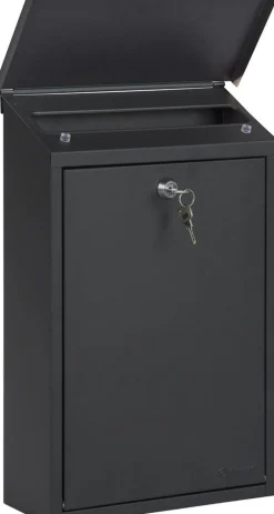 Brievenbus Halifax mat antraciet
