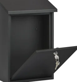 Brievenbus Halifax mat antraciet