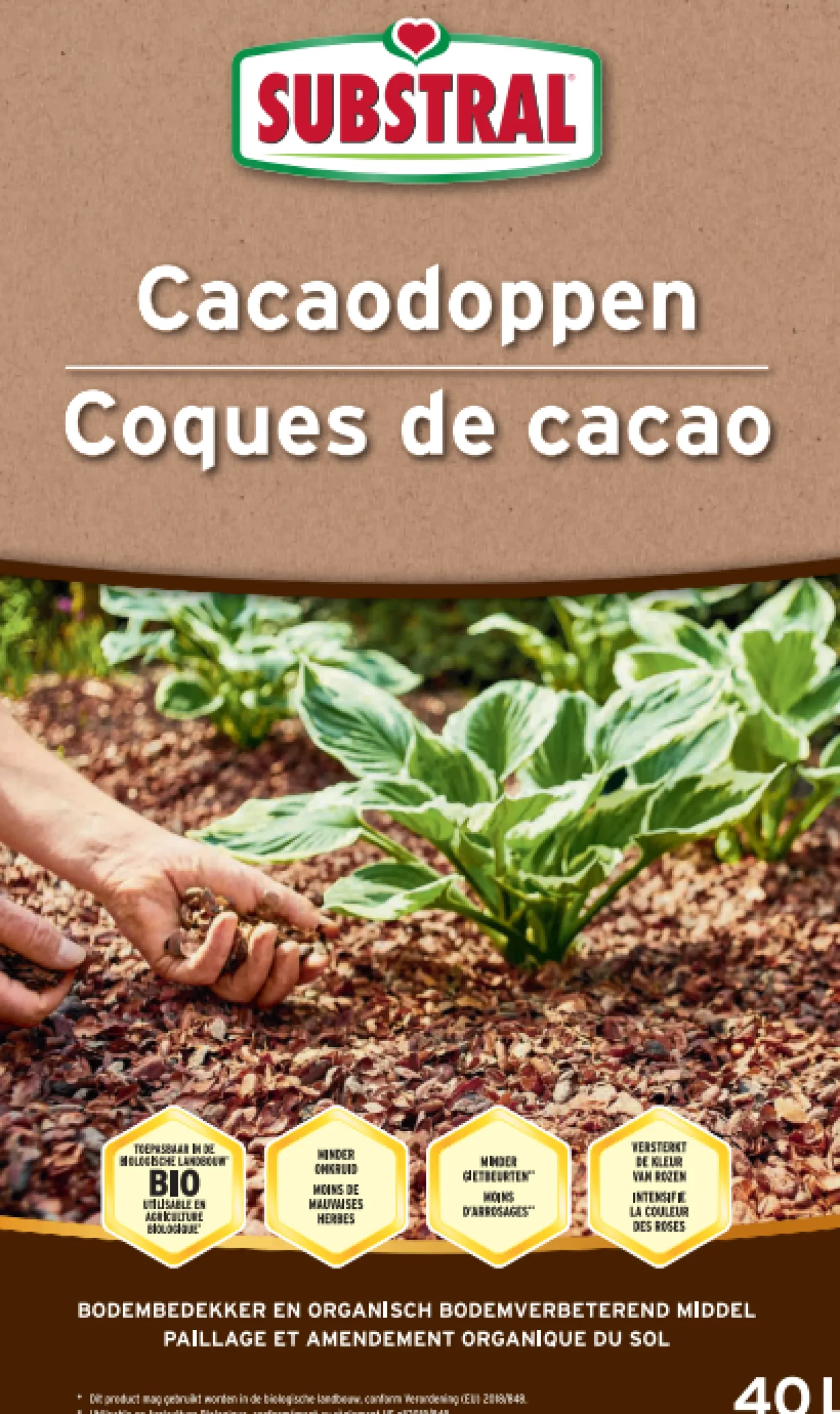 Cacaodoppen 40l