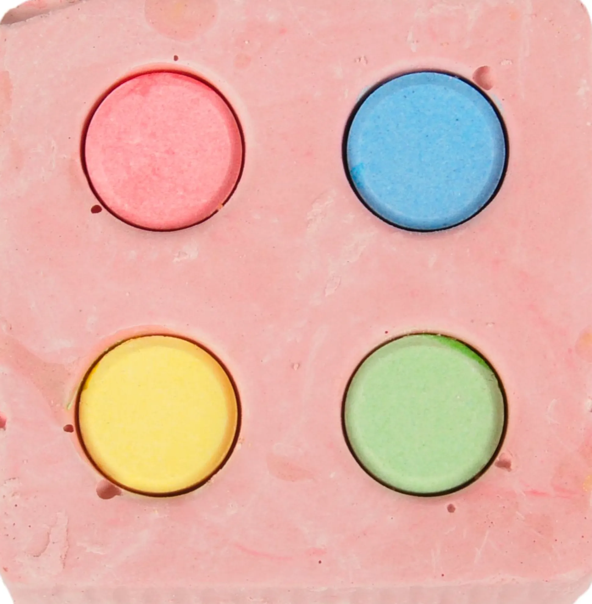 Calcium kubus 4 kleuren 120g