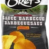 Chips met barbecuesaus smaak