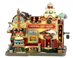 Christmas cake factory, with 4.5v adaptor