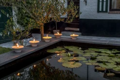 Citronellakaars in witte schaal - Ginger Love