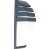 City wandlamp donkergrijs e27 60w