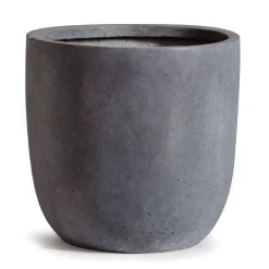 Clayfibre egg pot grijs d39h38