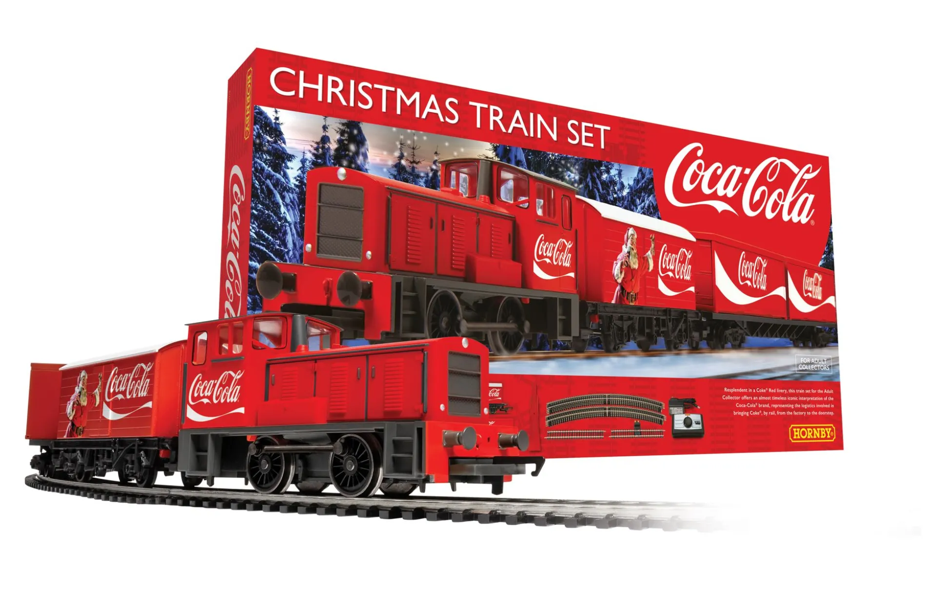 Coca cola kersttrein 1:76