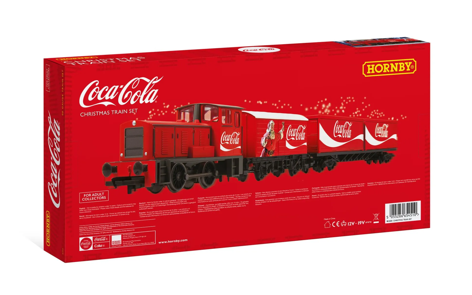 Coca cola kersttrein 1:76