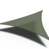 Coolfit schaduwdoek driehoek, 500x500x500cm, olijf