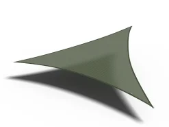 Coolfit schaduwdoek driehoek, 360x360x360cm, olijf