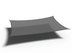 Coolfit schaduwdoek rechthoek, 500x300cm, antraciet