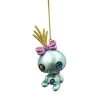 3d ornament scrump metallic