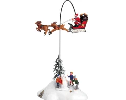 De kerstman komt naar de stad, met 4,5v adapter