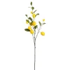 Decoratie citroen branche geel - l104cm