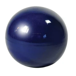 Decoratieve bol geglazuurd blauw