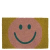Deurmat smiley - l60xb40xh1,5cm