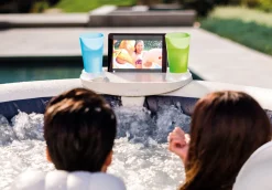 Dienblad met LED voor bubblebad