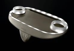 Dienblad met LED voor bubblebad