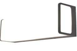 Doblo wandlamp groot antractiet grijs led 34w