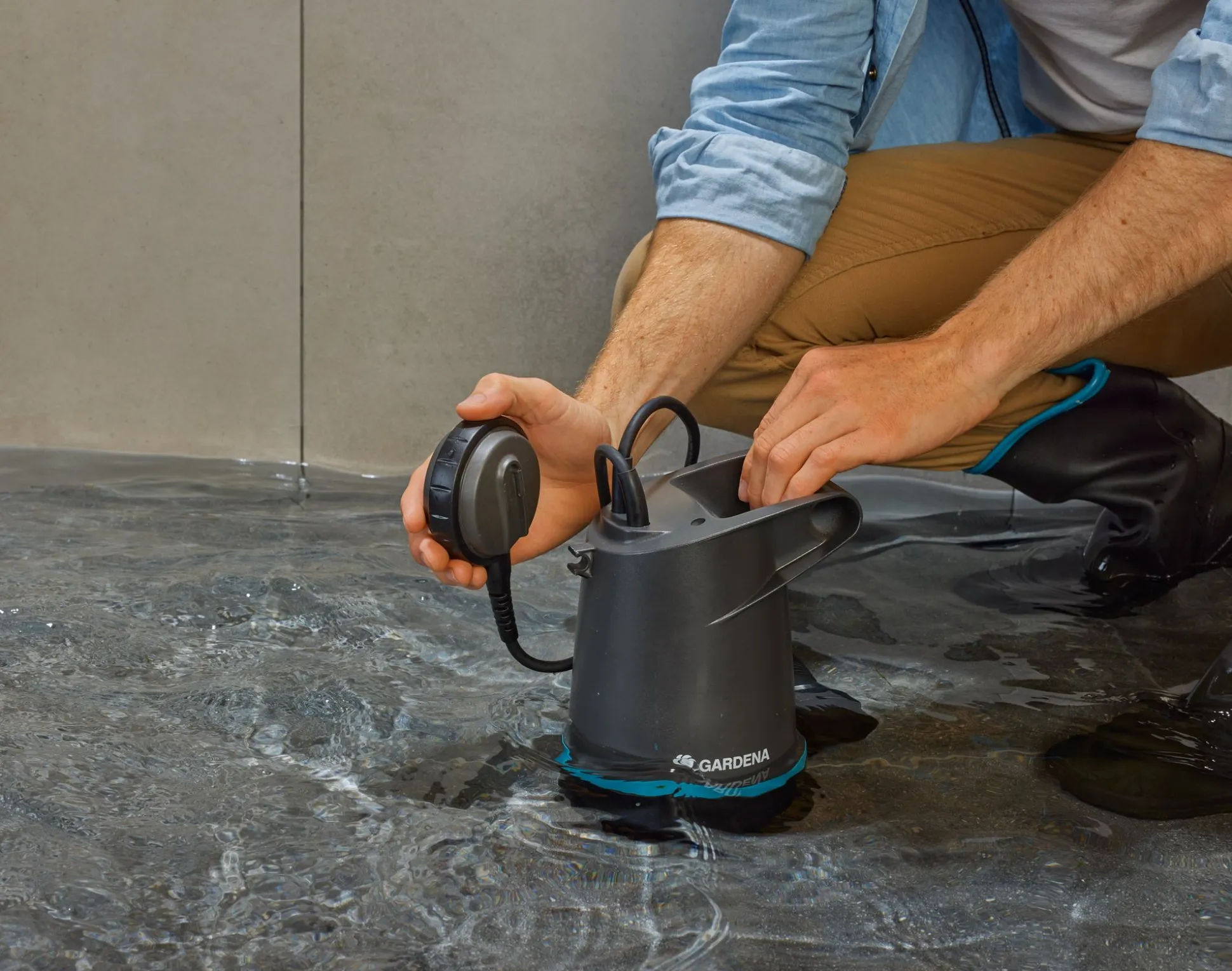 Dompelpomp voor helder water 20000 Basic