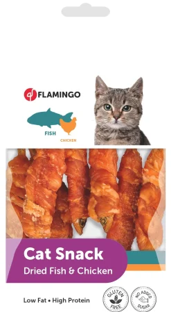 Dried fish with chicken cat 50gr