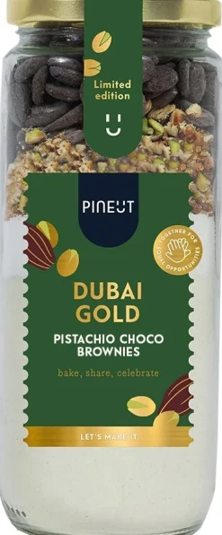 Dubai gold browniemix