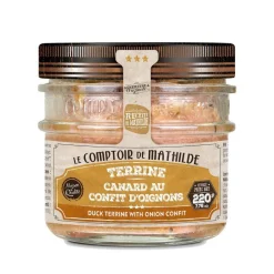 Eendenpaté met uienconfituu