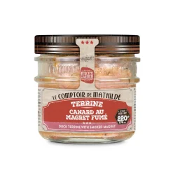 Eendenterrine met gerookte borst