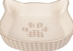 Eet- en drinkpot mylo beige & wit