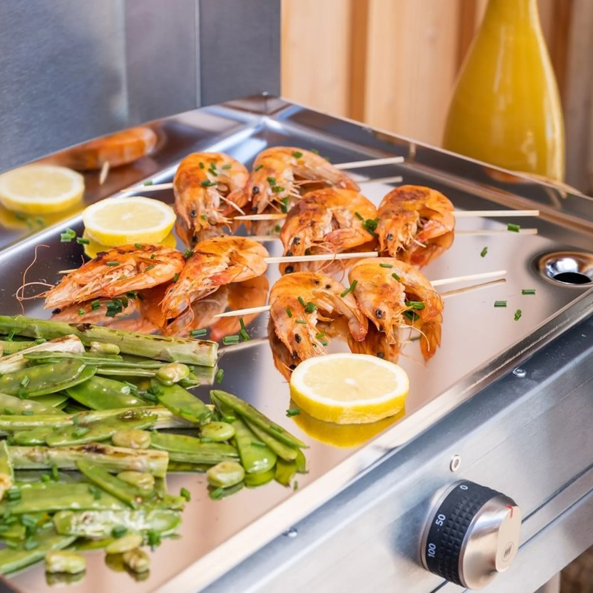 Elektrisch plancha roestvrij staal 160