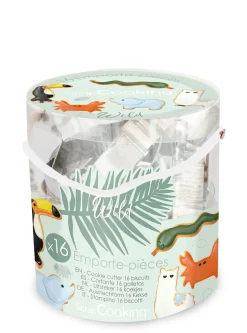 Emmer met 16 uitsteekvormpjes