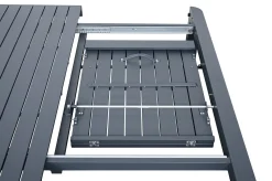 Eno tafel vierkant verlengbaar antraciet