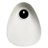 Essential bird house 18cm fibrous grey