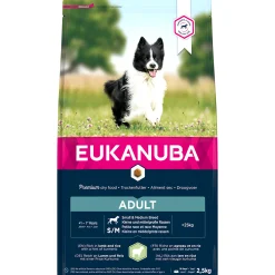 Euk dog adult sm&med lamb&rice