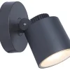Explorer wandlamp donkergrijs led 5.9w