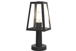 Fia tuinpaal mat zwart e27 40w