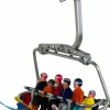Figuren zittend snowboard 6stuks 1:32(excl. zetel)