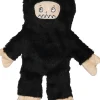 Flat plush toy yeti