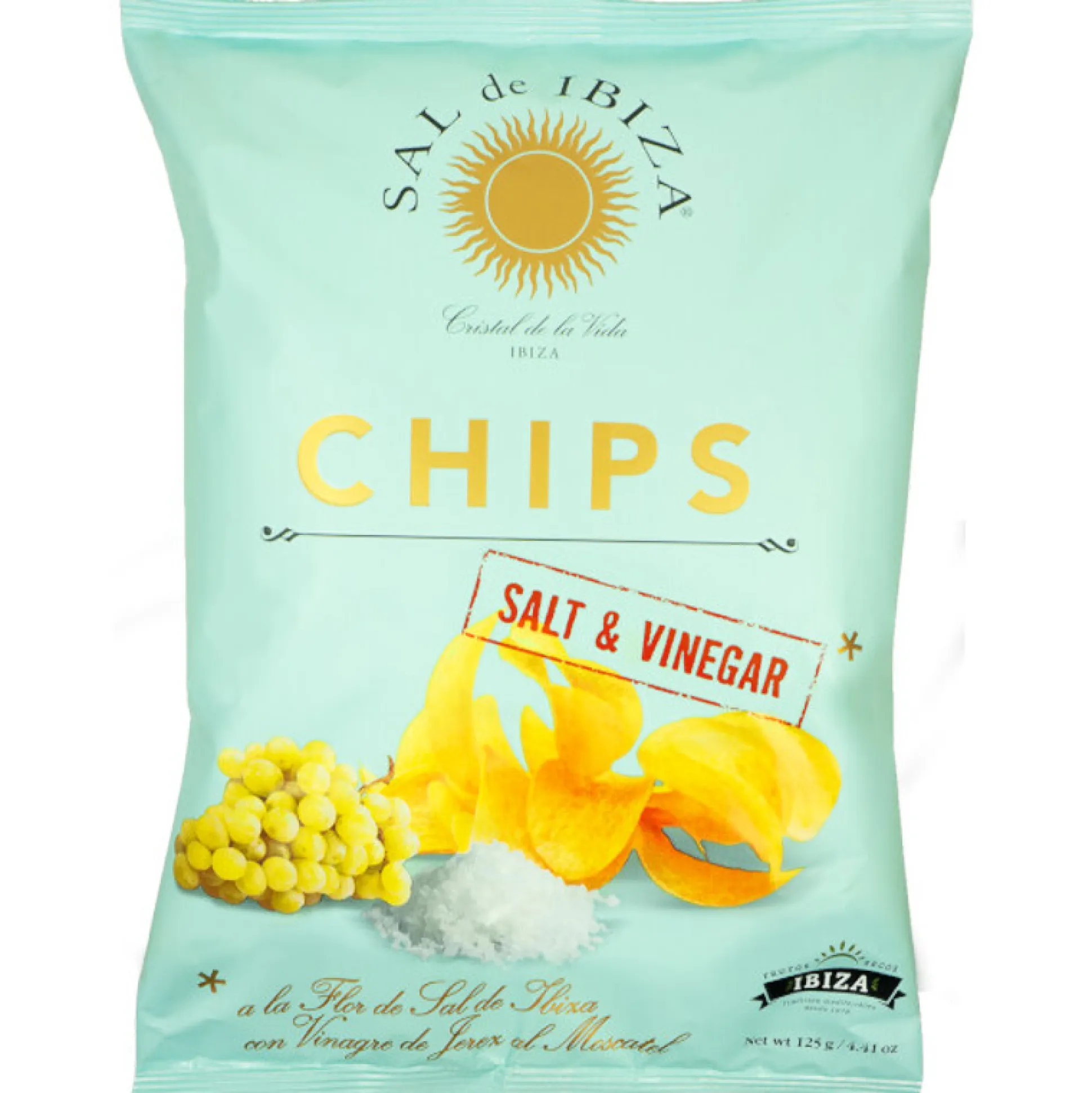 Fleur de sel chips met moscatel azijn 125g